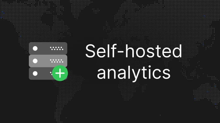 Self-hosted web analytics